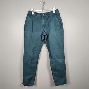 Bonobos Mens 31 Green‎ Chino Pants Athletic Fit Cotton Twill Casual 28.5 Inseam